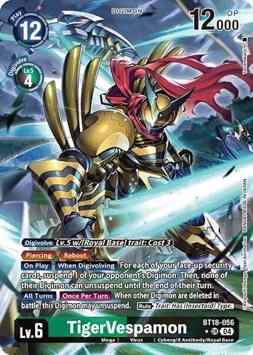 Image for TigerVespamon (Alternate Art) - Digimon Card Game
