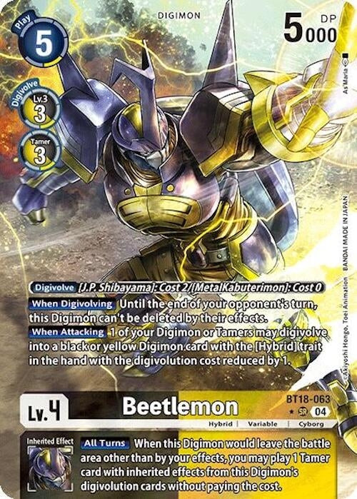 Image for Beetlemon (Alternate Art) - Digimon Card Game