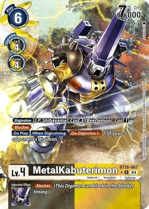 Image for MetalKabuterimon (Alternate Art) - Digimon Card Game