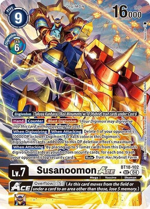 Image for Susanoomon ACE (Alternate Art) - Digimon Card Game