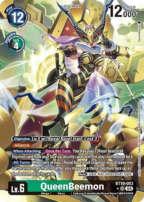 Image for QueenBeemon (Alternate Art) - Digimon Card Game