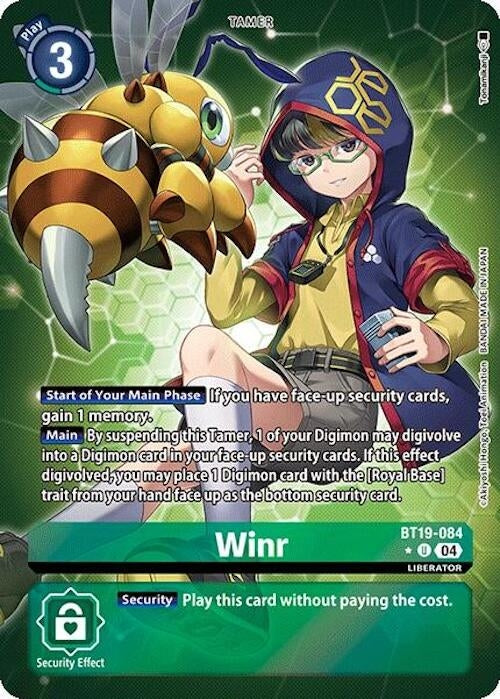 Image for Winr (Alternate Art) - Digimon Card Game