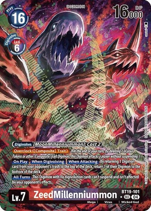 Image for ZeedMillenniummon (Alternate Art) - Digimon Card Game