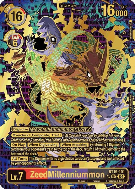 Image for ZeedMillenniummon (Textured) - Digimon Card Game