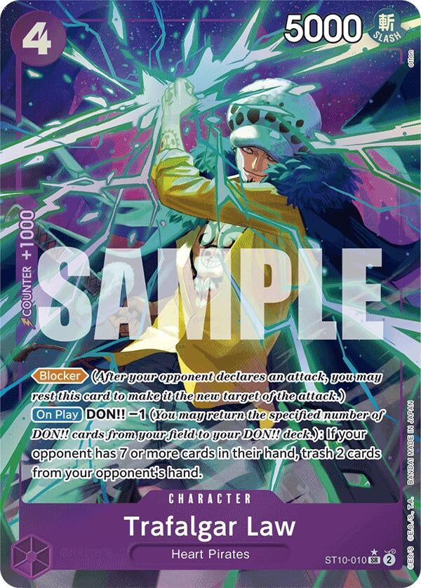 Image for Trafalgar Law (ST10-010) (Alternate Art) - One Piece Card Game