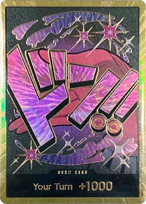 Image for DON!! Card (Reiju) (Gold) - One Piece Card Game