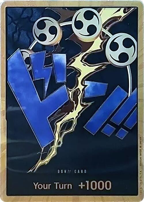Image for DON!! Card (Enel) (Gold) - One Piece Card Game