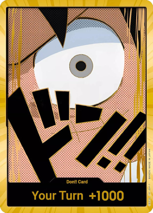 Image for DON!! Card (Luffy) (Gold) - One Piece Card Game