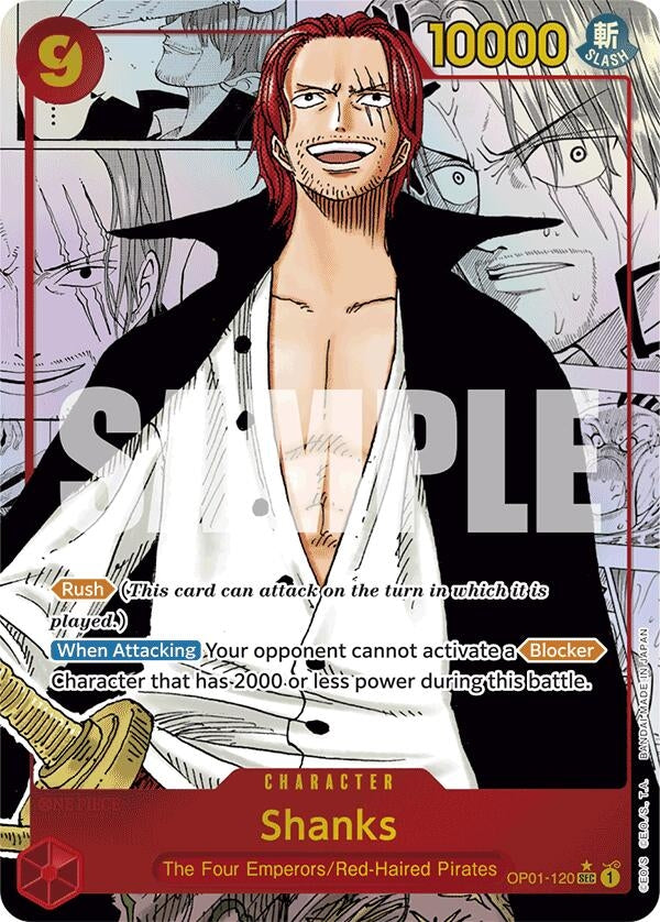 Image for Shanks (Manga) - One Piece Card Game