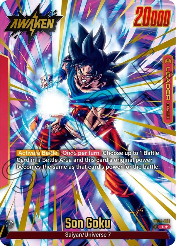Image for Son Goku - FB04-001 (Alternate Art) - Dragon Ball Super: Fusion World