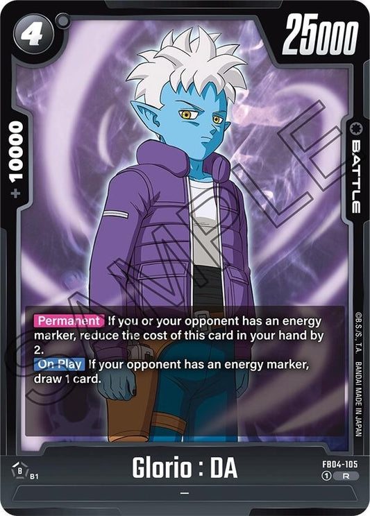 Image for Glorio : DA - Dragon Ball Super: Fusion World