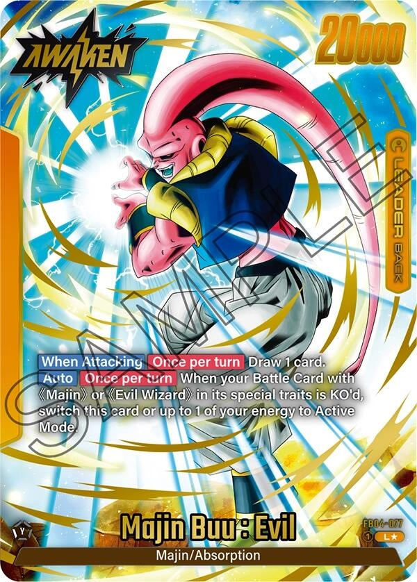 Image for Majin Buu : Evil - FB04-077 (Alternate Art) - Dragon Ball Super: Fusion World