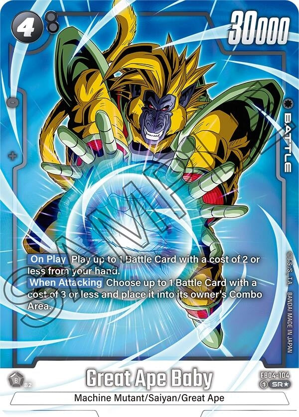 Image for Great Ape Baby (Alternate Art) - Dragon Ball Super: Fusion World