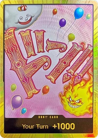 Image for DON!! Card (Big Mom) (Gold) - One Piece Card Game