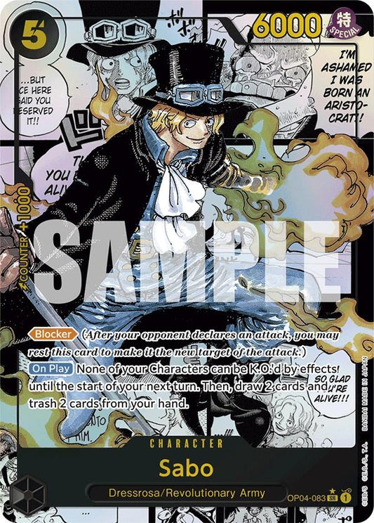 Image for Sabo (OP04-083) (Manga) - One Piece Card Game