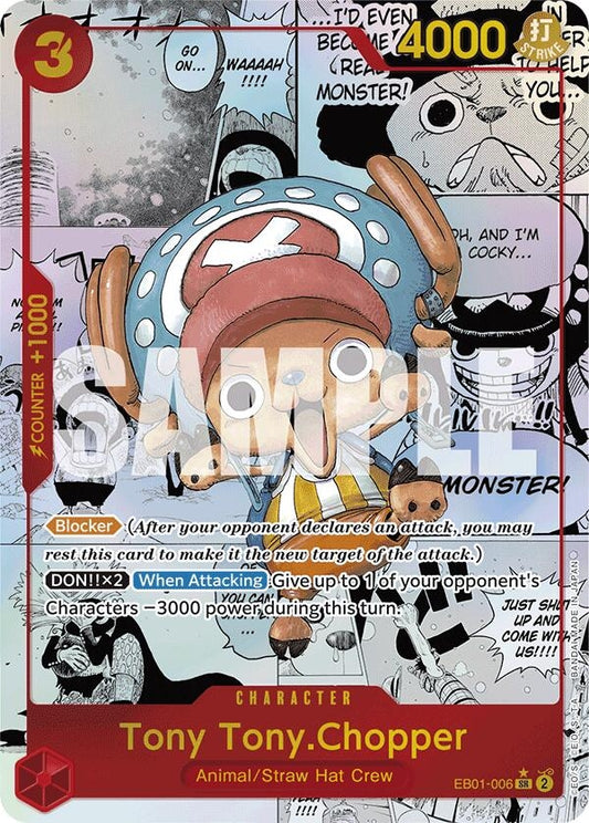 Image for Tony Tony.Chopper (EB01-006) (Manga) - One Piece Card Game