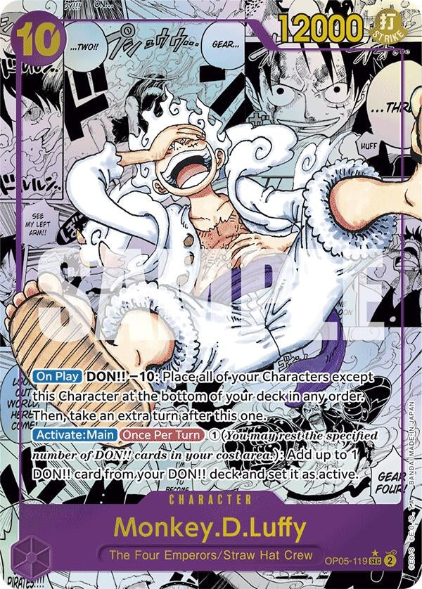 Image for Monkey.D.Luffy (OP05-119) (Manga) - One Piece Card Game