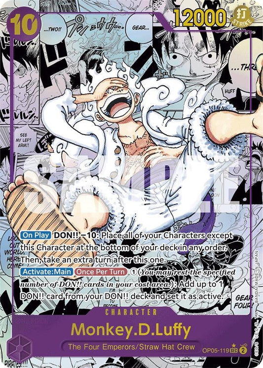 Image for Monkey.D.Luffy (OP05-119) (Manga) - One Piece Card Game