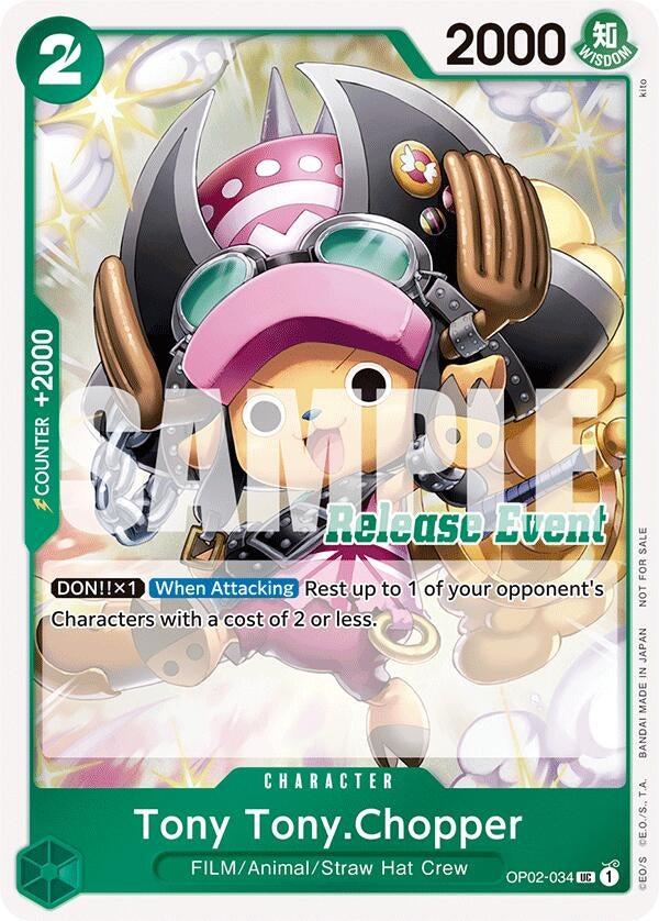 Image for Tony Tony.Chopper (ST15 - ST20 Release Event Winner Pack) - One Piece Card Game