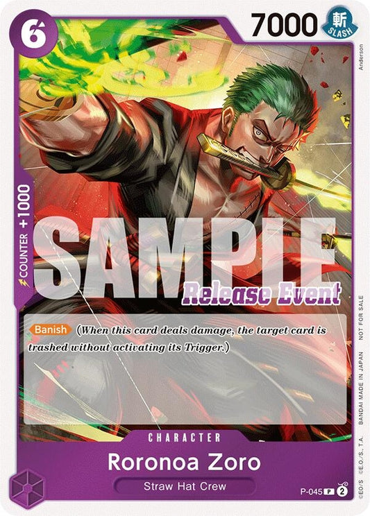 Image for Roronoa Zoro (ST15 - ST20 Release Event Winner Pack) - One Piece Card Game