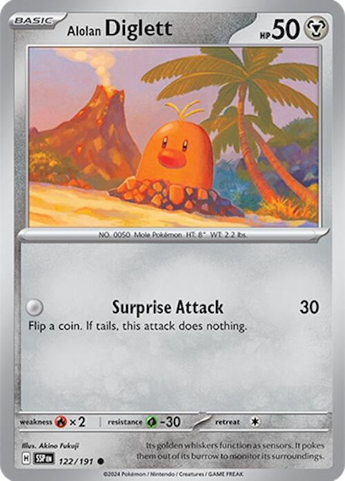 Image for Alolan Diglett - Pokemon