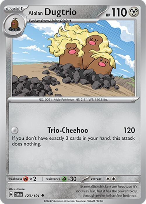 Image for Alolan Dugtrio - Pokemon