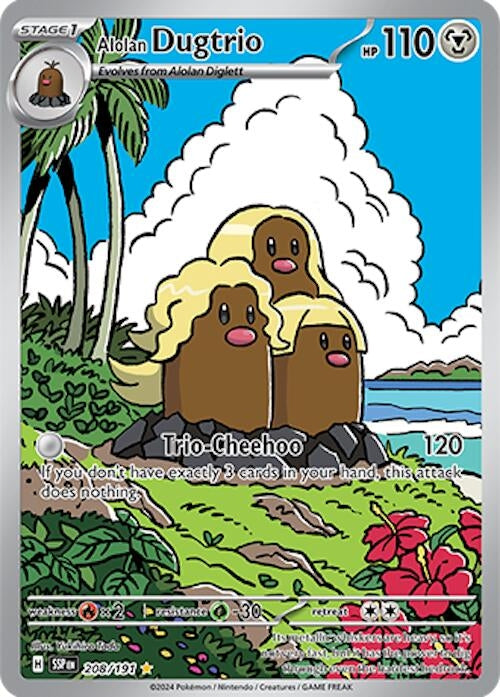 Image for Alolan Dugtrio - Pokemon