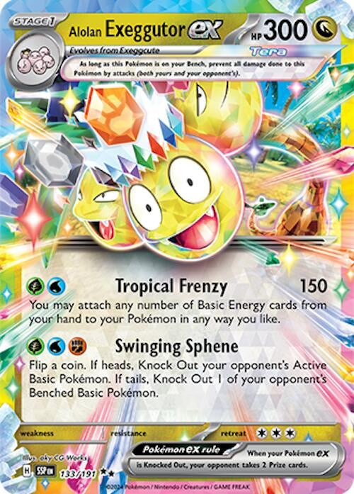 Image for Alolan Exeggutor ex - Pokemon