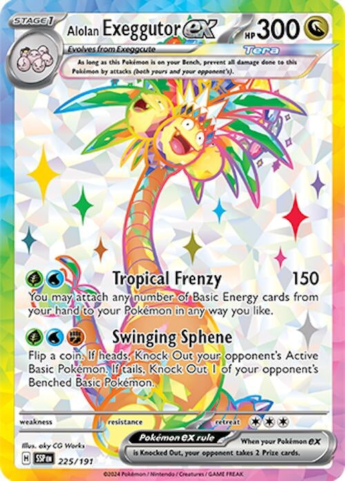 Image for Alolan Exeggutor ex - Pokemon