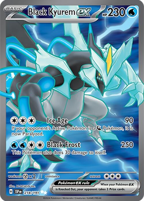 Image for Black Kyurem ex - Pokemon