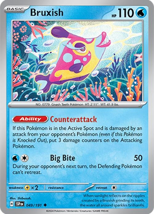 Image for Bruxish - Pokemon