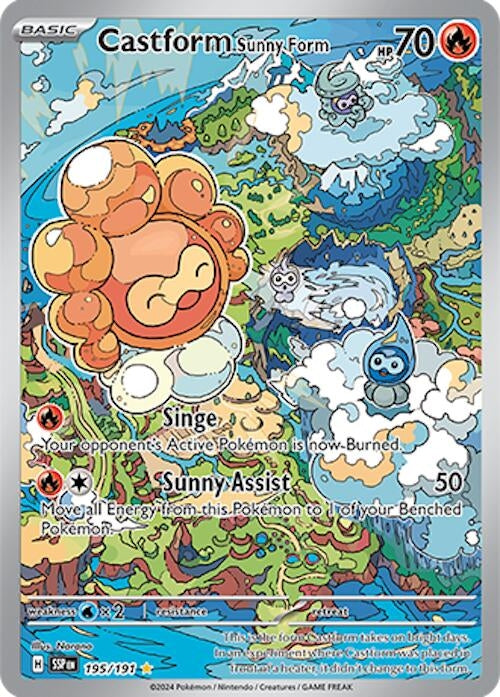 Image for Castform Sunny Form - Pokemon