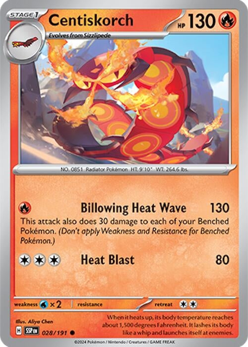 Image for Centiskorch - Pokemon