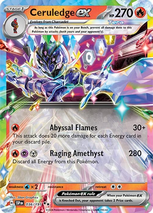 Image for Ceruledge ex - Pokemon