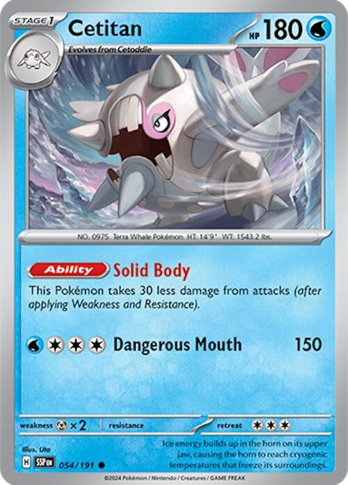 Image for Cetitan - Pokemon