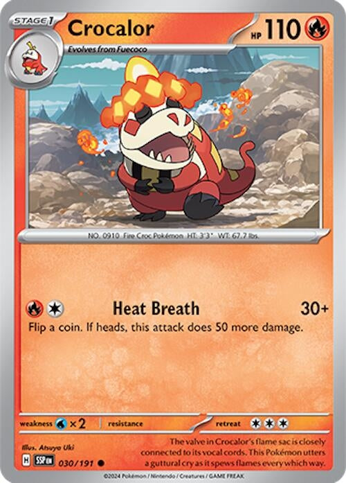 Image for Crocalor - Pokemon