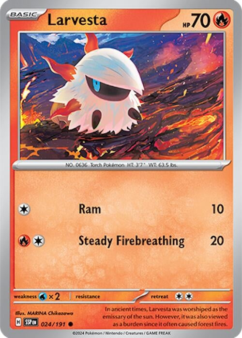 Image for Larvesta - Pokemon
