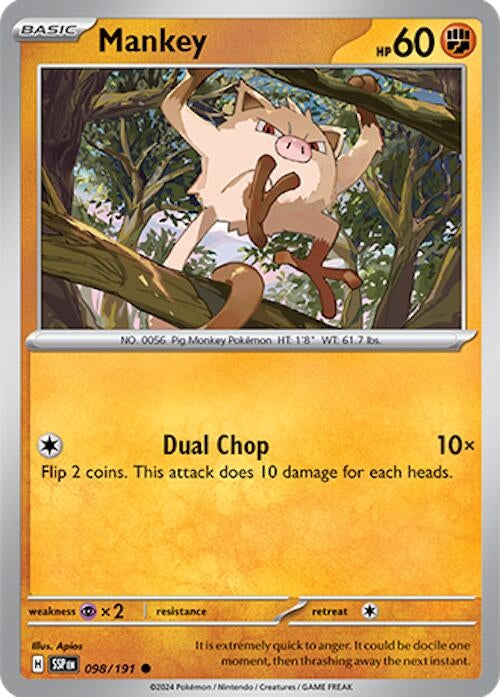 Image for Mankey - Pokemon