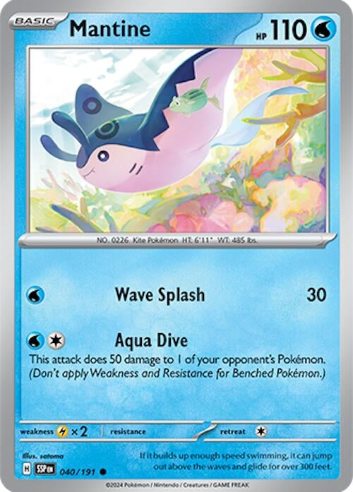 Image for Mantine - Pokemon