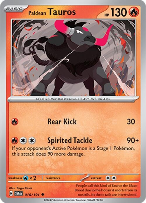 Image for Paldean Tauros - Pokemon