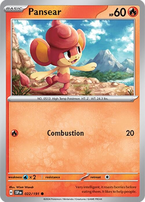 Image for Pansear - Pokemon