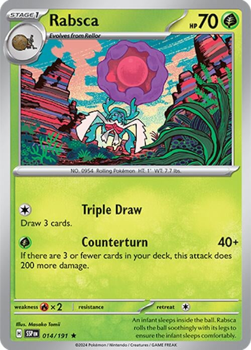 Image for Rabsca - Pokemon