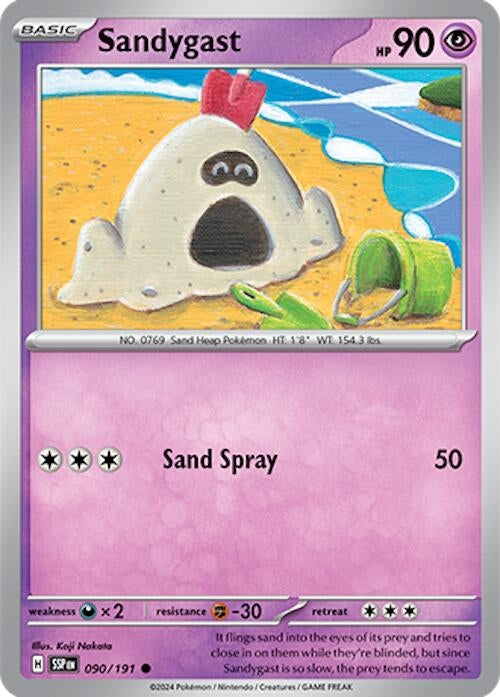 Image for Sandygast - Pokemon