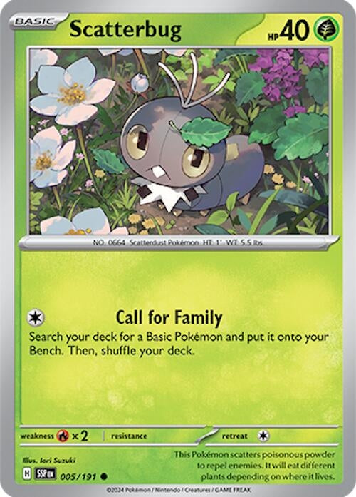 Image for Scatterbug - Pokemon