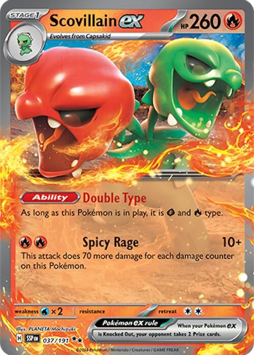 Image for Scovillain ex - Pokemon