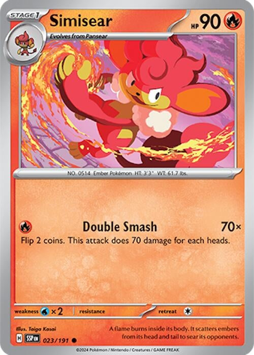 Image for Simisear - Pokemon