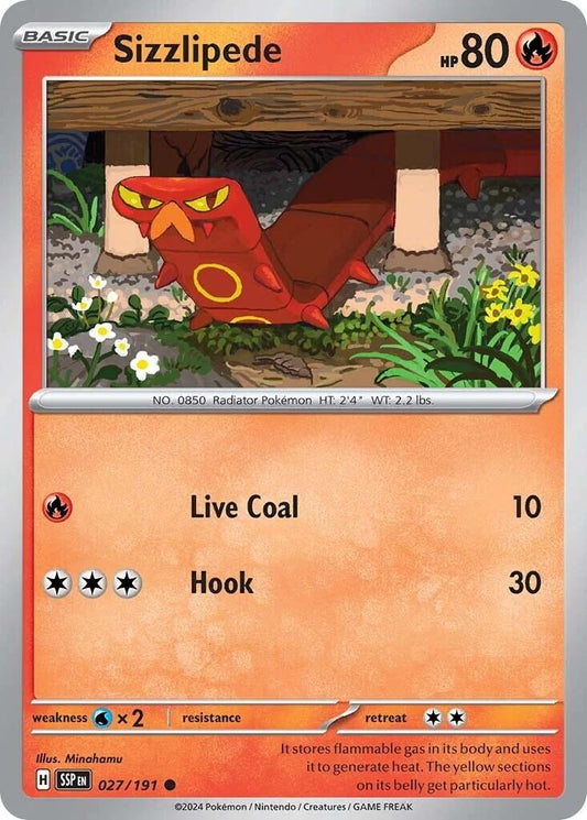 Image for Sizzlipede - Pokemon