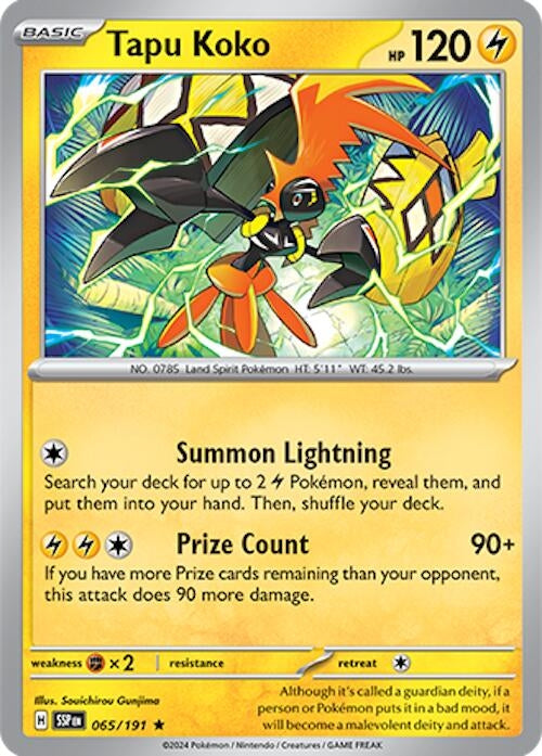 Image for Tapu Koko - Pokemon