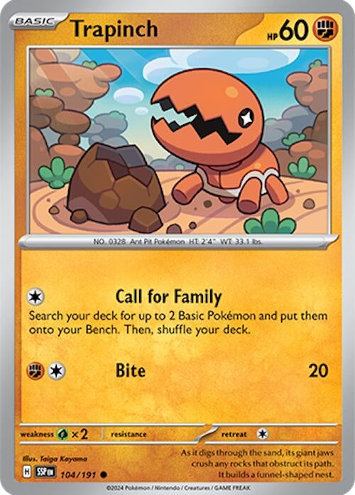 Image for Trapinch - Pokemon