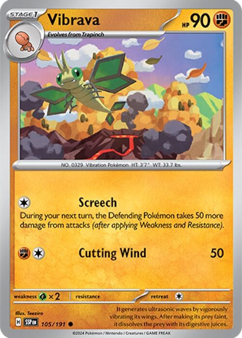 Image for Vibrava - Pokemon